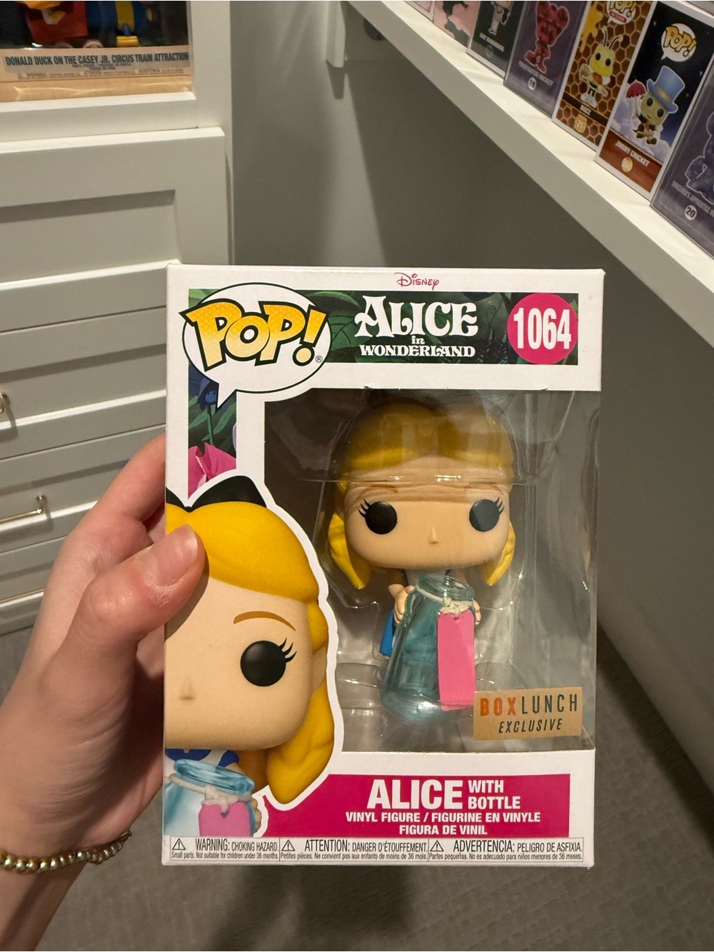 Funko Pop! Vinyl: Disney Alice with Bottle Box Lunch (Exclusive) #1064